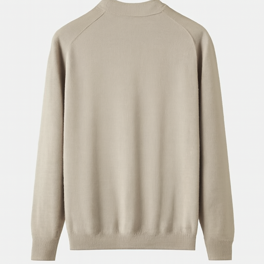 Maverick Men's Long Sleeve Polo Shirt | Soft Knit, Classic Fit